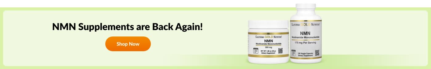 NMN Supplements are Back Again!