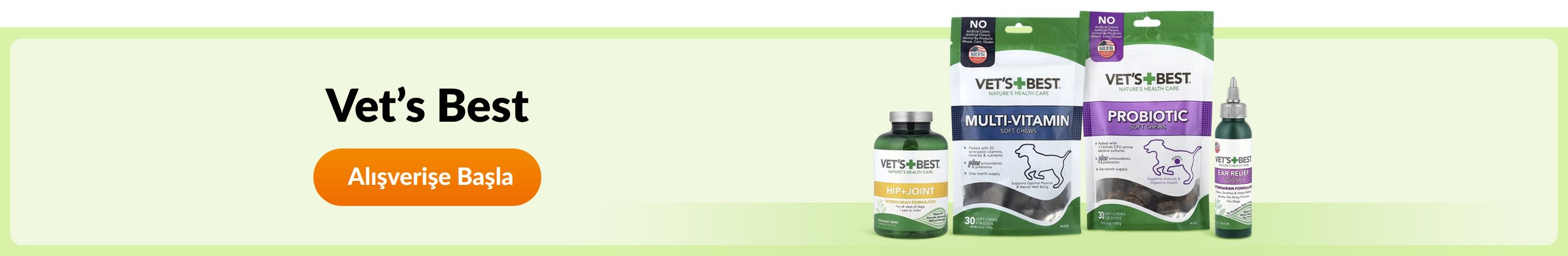 Vet's Best markalı ürünleri keşfedin