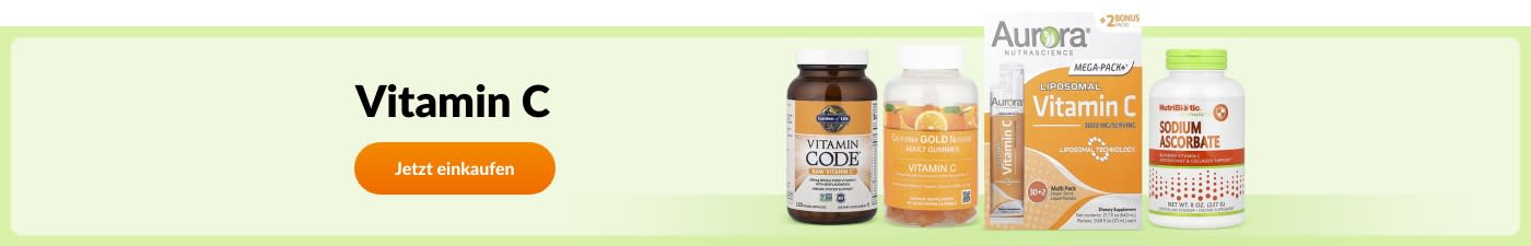 Kaufen Sie Vitamin-C-Ergänzungsmittel von Marken wie Garden of Life, California Gold Nutrition, Aurora, NutriBiotic und mehr.