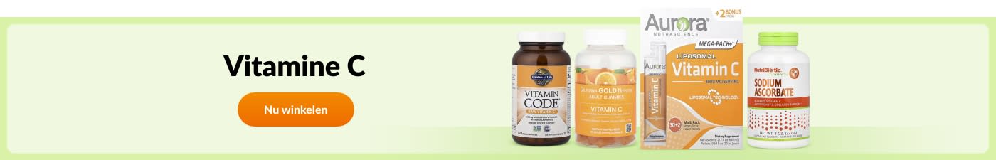 Koop vitamine C-supplementen van merken zoals Garden of Life, California Gold Nutrition, Aurora, NutriBiotic en meer.