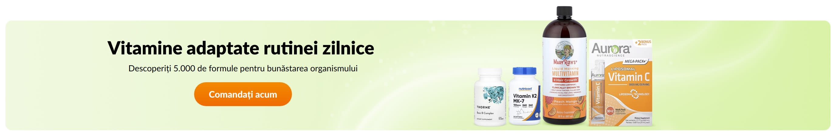 Vitamine adaptate rutinei zilnice