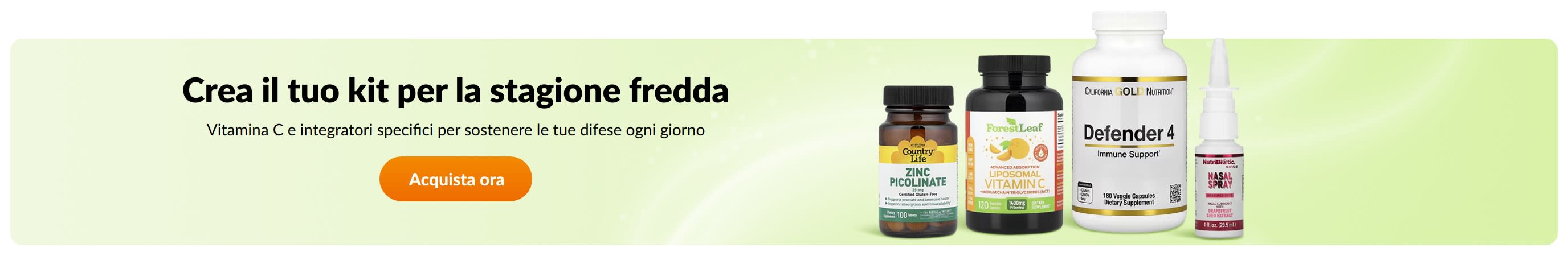Crea il tuo kit per la stagione fredda