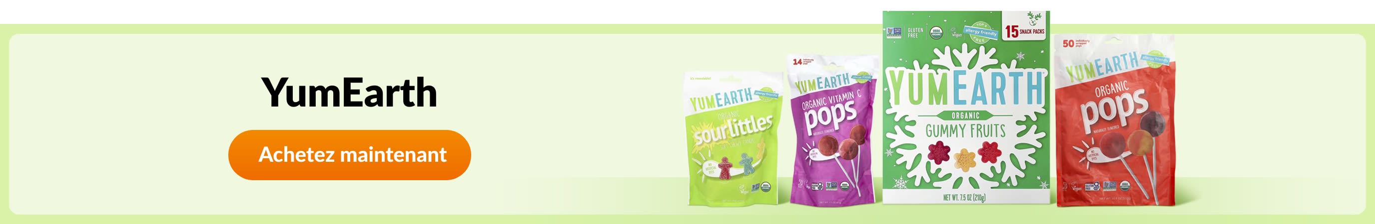 Shop products from brand YumEarth.