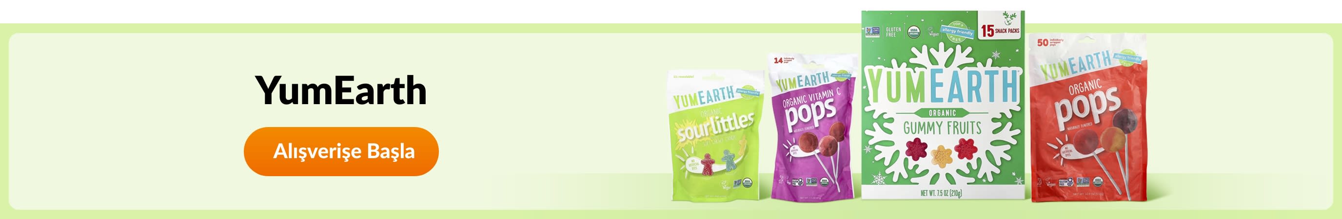 Shop products from brand YumEarth.