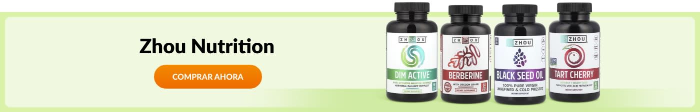 Comprar productos de la marca Zhou Nutrition.