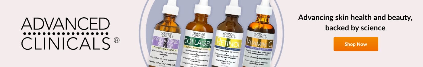Advanced Clinicals® Advancing skin health and beauty, backed by science
