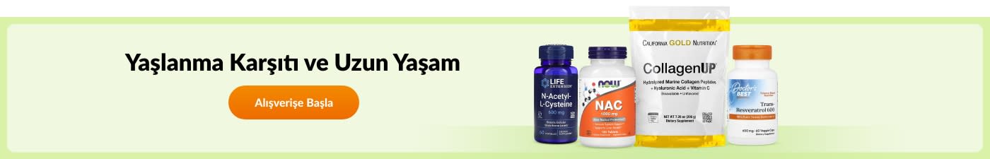 Shop anti-aging supplements from brands like Life Extension, NOW, California Gold Nutrition, Doctor’s Best, and more.