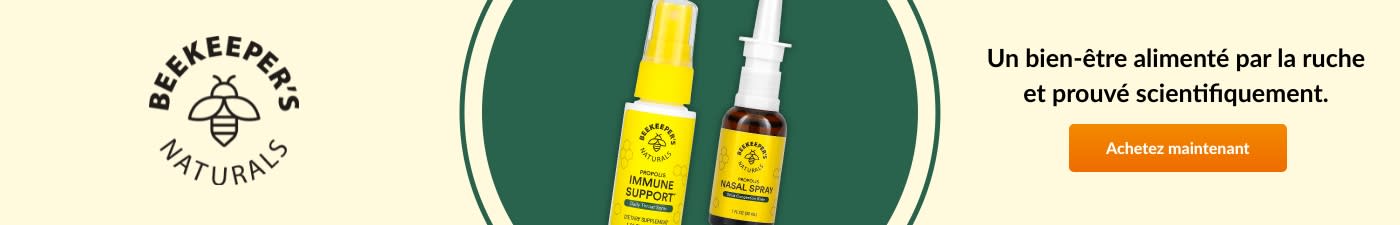 Beekeeper's Naturals Un bien-être alimenté par la ruche  et prouvé scientifiquement.