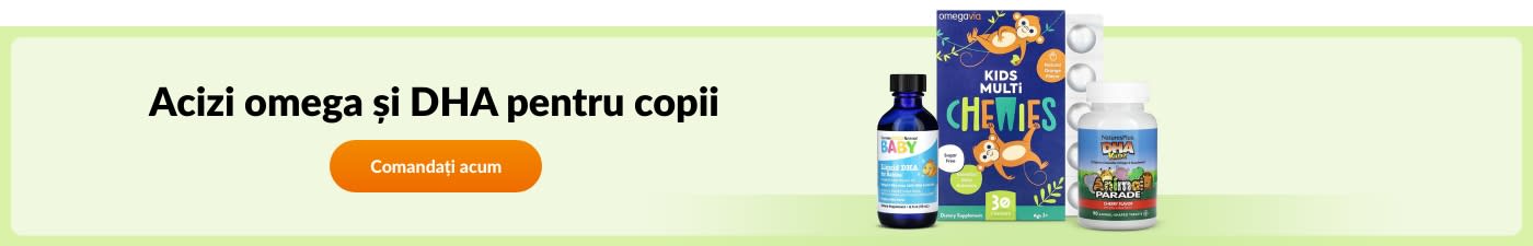 Acizi omega și DHA pentru copii