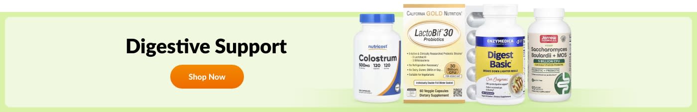 Shop Digestive Support supplements like Colostrum, LactoBif Probiotics, Digest Basic, Saccharomyces & more.