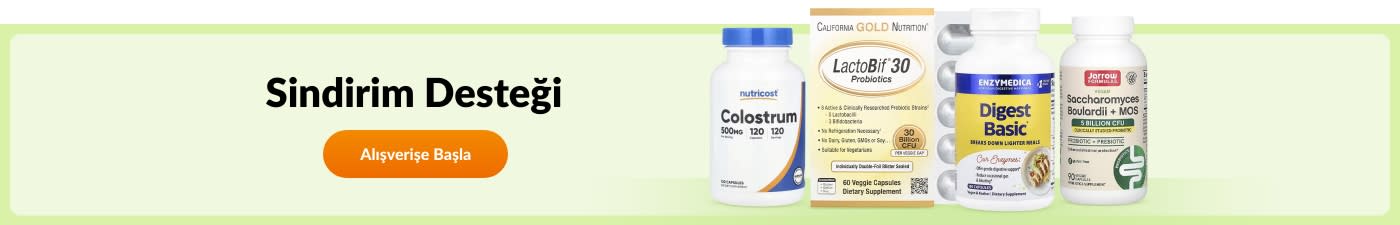 Kolostrum, LactoBif Probiyotikler, Digest Basic, Saccharomyces ve daha fazlası gibi sindirim destekleyici takviyeleri şimdi keşfedin.