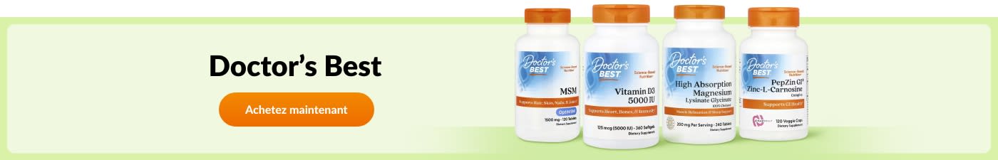 Achetez des produits de la marque Doctor’s Best.