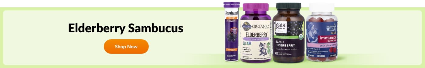 Shop Elderberry Sambucus supplements from brands like Sambucol, Nature’s Way, Gaia Herbs, Mommy’s Bliss, and more.