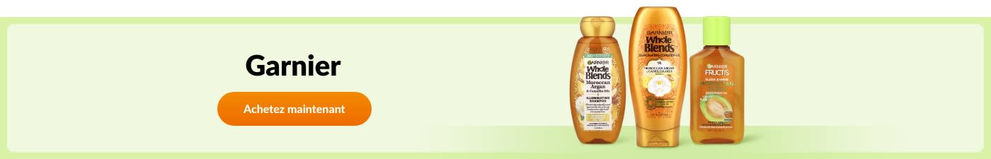 Achetez des produits de la marque Garnier.