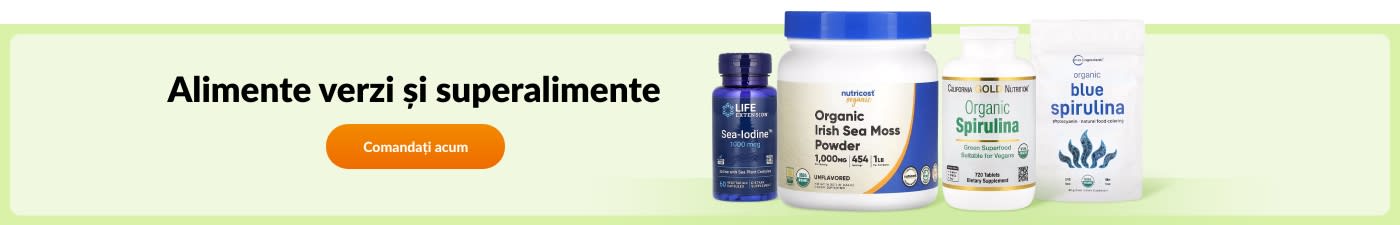 Alimente verzi și superalimente