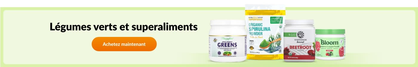 Légumes verts et superaliments