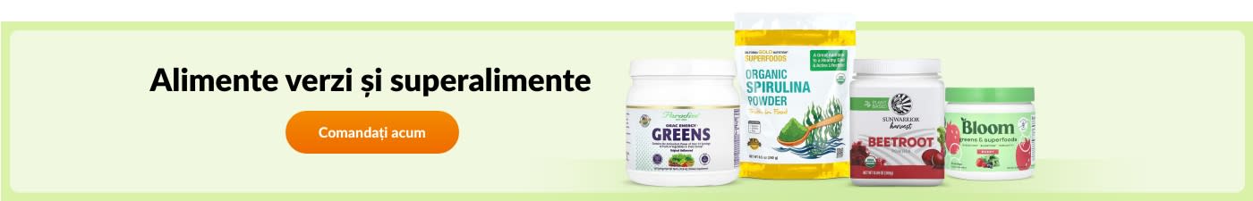 Alimente verzi și superalimente