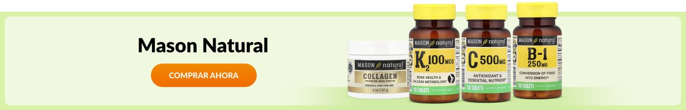 Comprar productos de la marca Mason Natural.