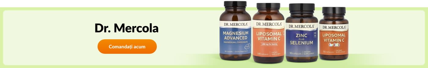Comandați produse marca Dr. Mercola.