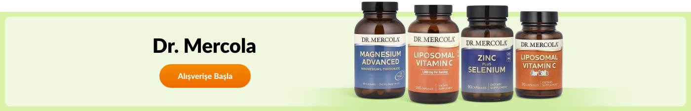 Dr. Mercola marka ürünleri keşfedin.