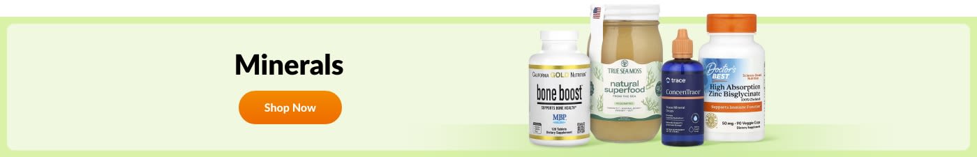 Shop mineral supplements.