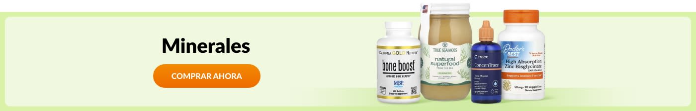 Comprar suplementos minerales.