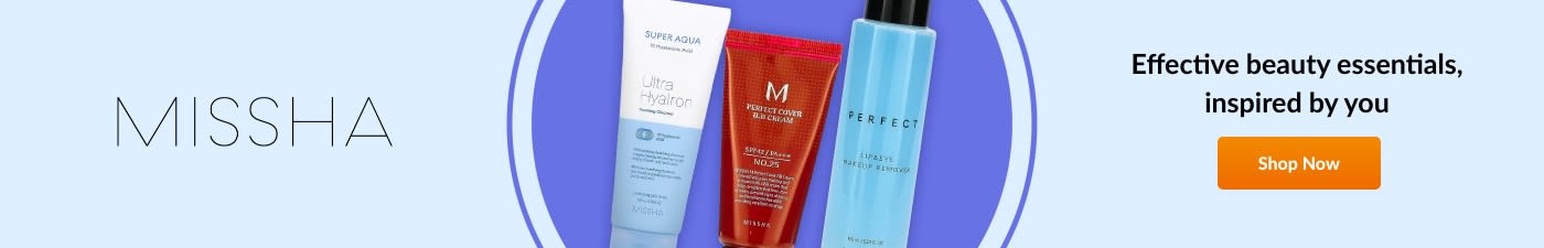 MISSHA Effective beauty essentials, inspired by you