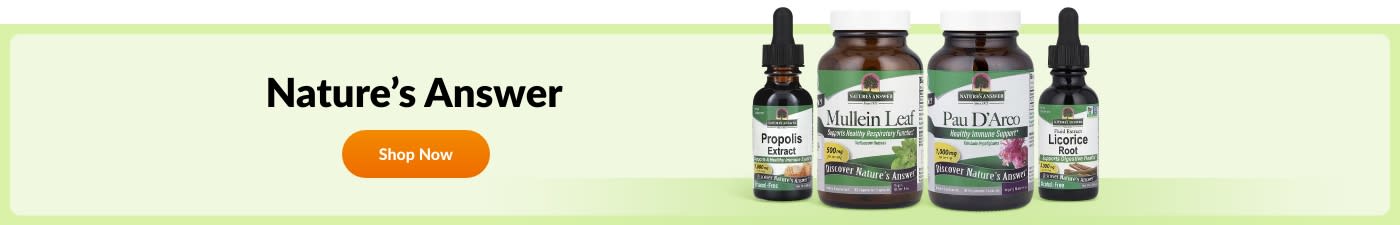 Shop products from the brand Nature’s Answer.