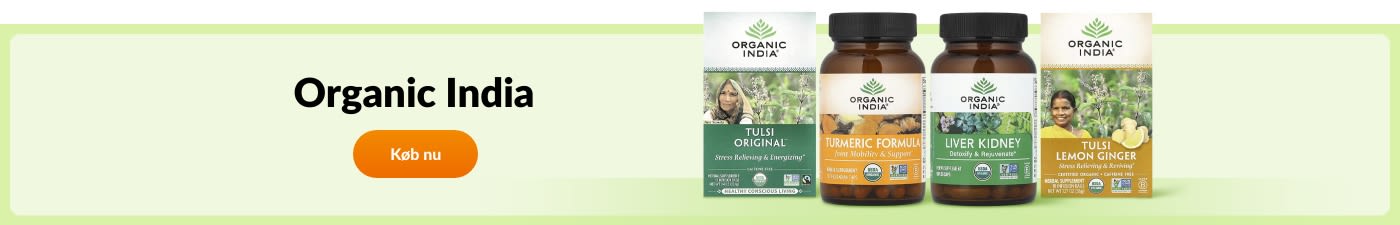 Køb produkter fra mærket Organic India.