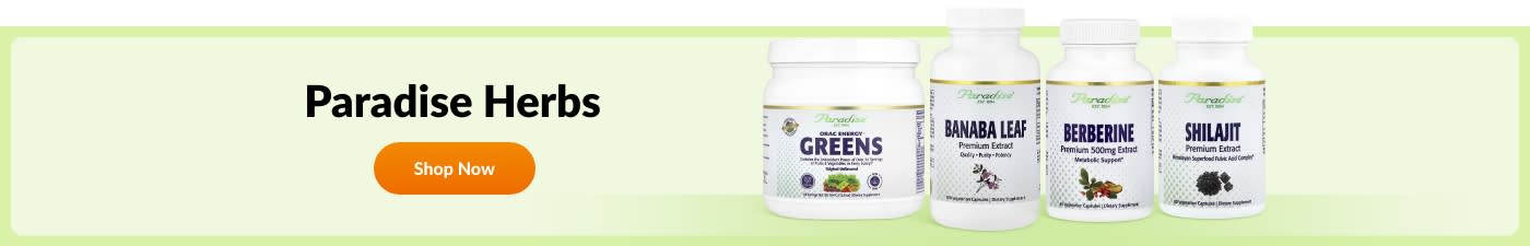 Shop products from the brand Paradise Herbs.