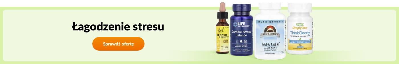 Kupuj formuły łagodzące stres od topowych marek, takich jak Bach, Life Extension, Source Naturals, Rainbow Light i inne.