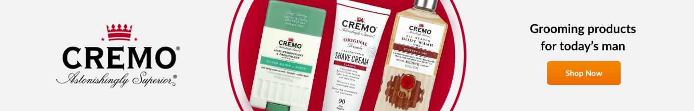 Cremo Grooming products for today’s man
