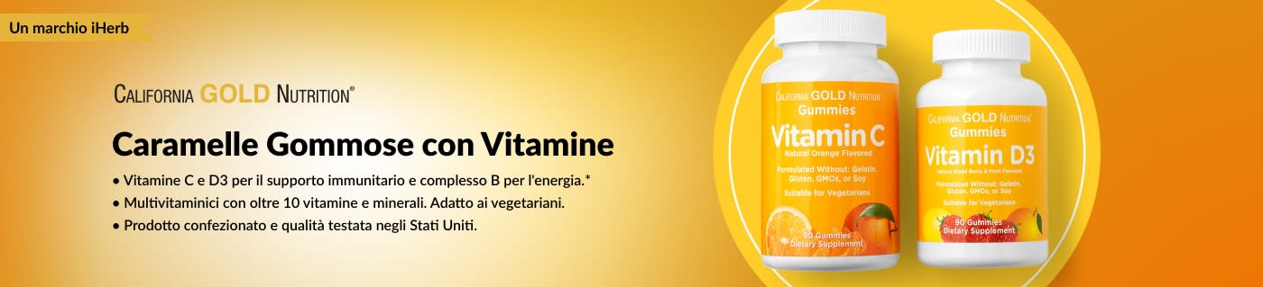 CGN Caramelle Gommose con Vitamine per la Dieta Giornaliera