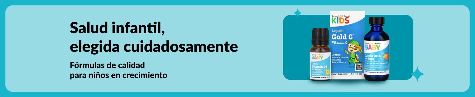 Suplementos para la salud infantil con fórmulas de alta calidad elegidas cuidadosamente y diseñadas para favorecer el crecimiento de los niños