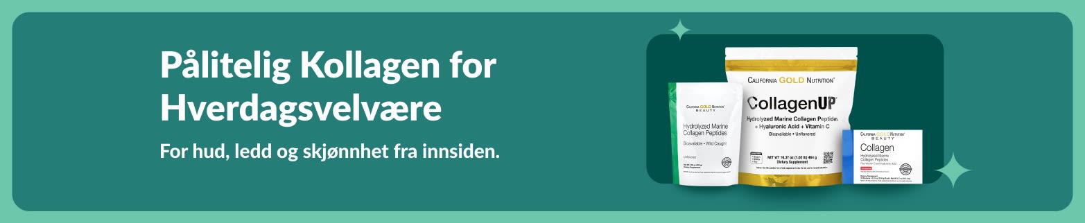 Pålitelige kollagentilskudd for hverdagsvelvære, som støtter hud, ledd og skjønnhet fra innsiden.