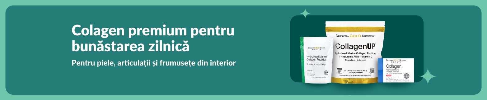 Suplimente de colagen premium pentru bunăstarea zilnică, care susțin din interior pielea, articulațiile și frumusețea.