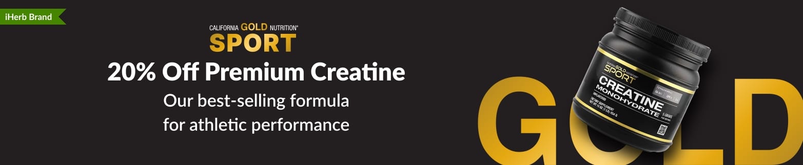 20% OFF PREMIUM CREATINE