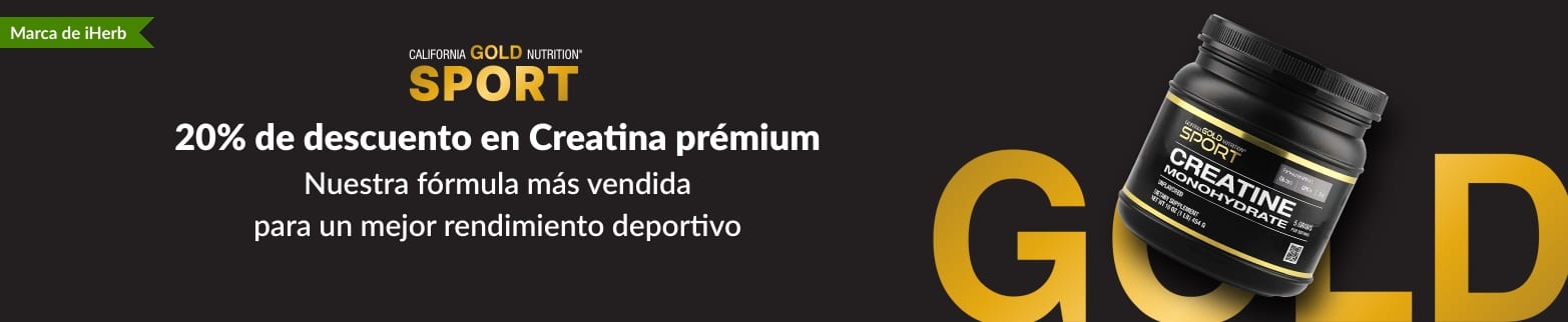 20% DE DESCUENTO EN CREATINA PRÉMIUM