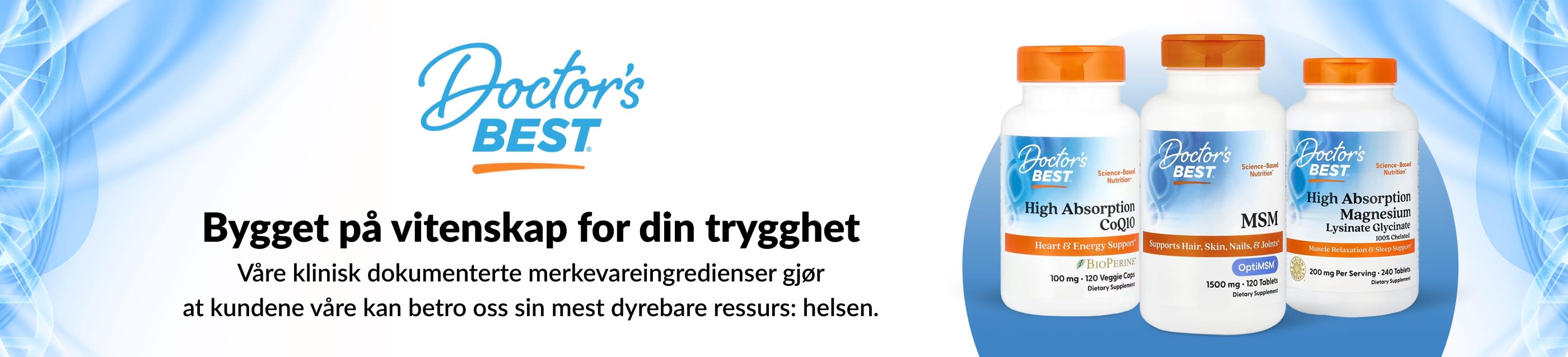 Bygget på vitenskap for din trygghet