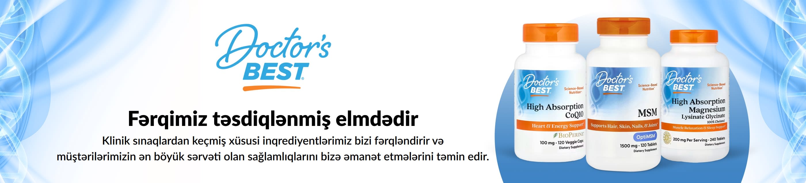 Fərqimiz təsdiqlənmiş elmdədir