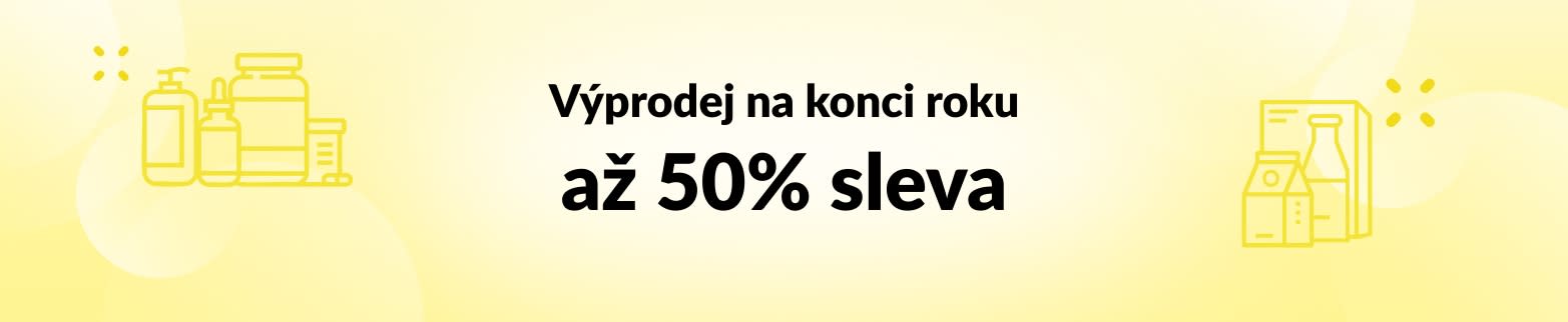 AŽ 50% SLEVA MEGA VÝPRODEJ