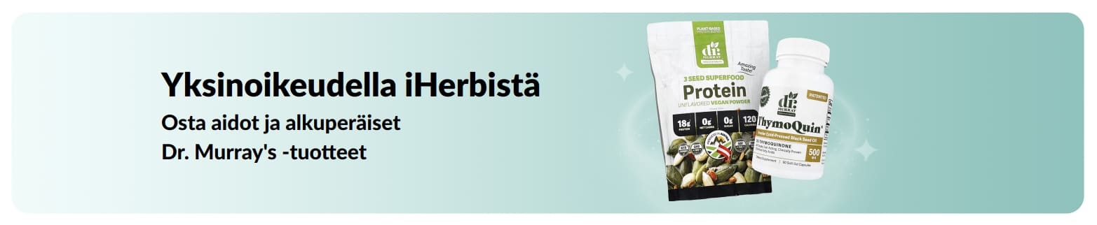 Osta aidot ja alkuperäiset Dr. Murray's -tuotteet, vain iHerbistä