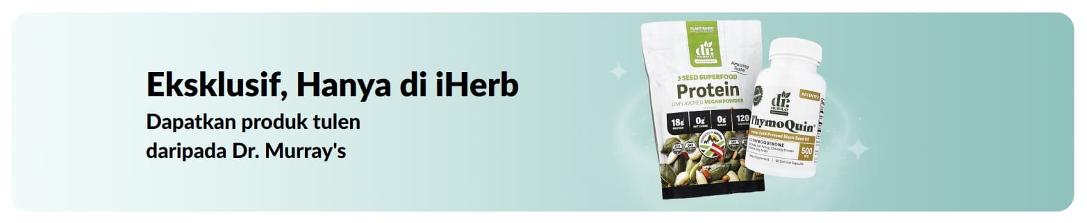 Dapatkan produk tulen daripada Dr. Murray's hanya di iHerb