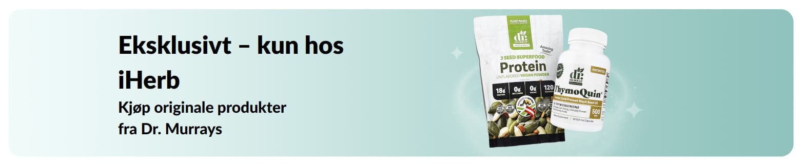Kjøp originale Dr. Murray-produkter – kun hos iHerb