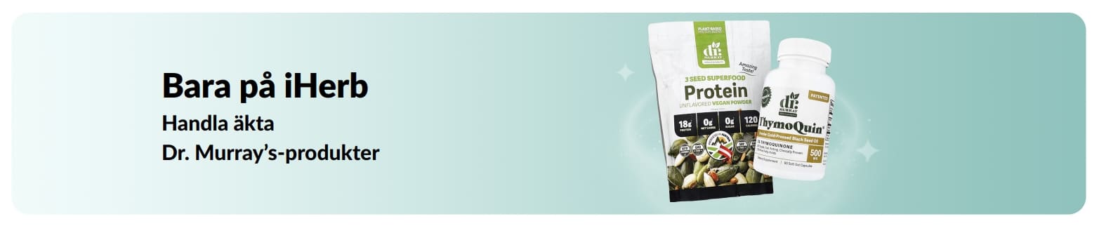 Handla äkta Dr. Murray’s-produkter – bara på iHerb