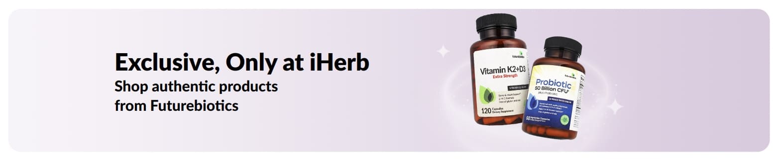 Shop authentic products from Futurebiotics only at iHerb