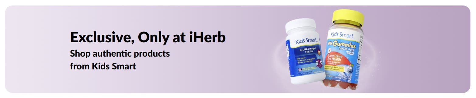Shop authentic products from Kids Smart only at iHerb