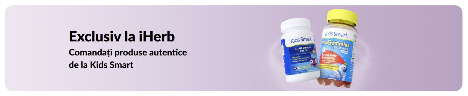 Comandați produse autentice Kids Smart, disponibile doar la iHerb.