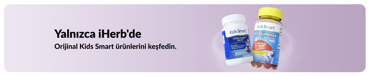 Yalnızca iHerb’de orijinal Kids Smart ürünlerini keşfedin.