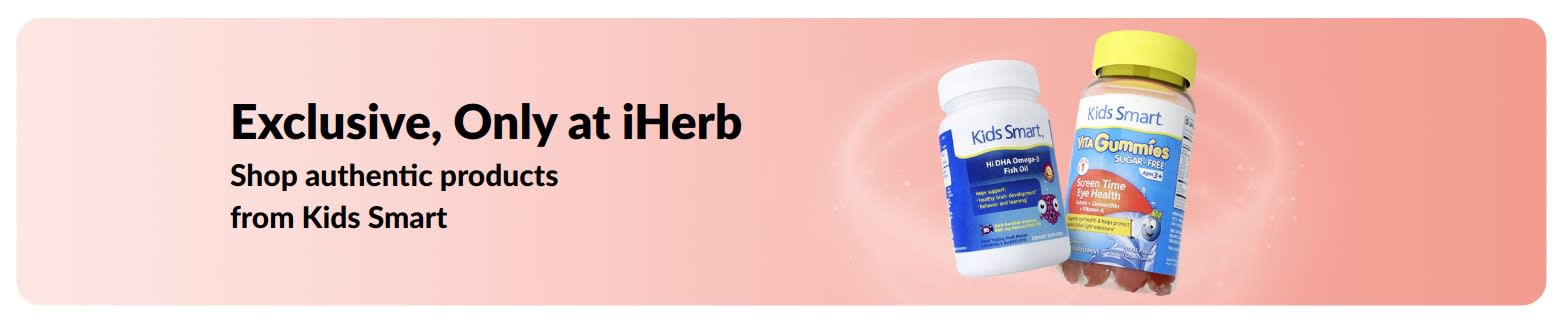 Shop authentic products from Kids Smart only at iHerb